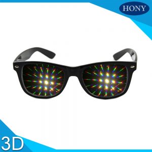 diffraction glasses black