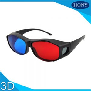 plastic anaglyph 3d glasses